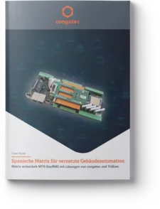 Cover der Case Study: Matrix StarBMS mit Lösungen von congatec und Tridium