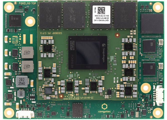 conga-mIQX COM-HPC Mini Qualcomm top