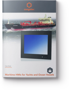 Cover of case study: Maritime HMIs for yachts and ocean vessels
